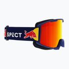 Lyžařské brýle Red Bull SPECT Solo S2 matné tmavě modré/modré/hnědé/červené zrcadlové brýle