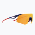 Sluneční brýle Red Bull SPECT Mark blue/brown with red orange mirror