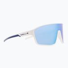 Sluneční brýle Red Bull SPECT Daft white/smoke with blue mirror