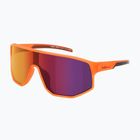 Sluneční brýle Red Bull SPECT Dash matt clear neon-orange/smoke with red-purple mirr
