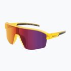 Sluneční brýle Red Bull SPECT Dundee matt clear yellow/ smoke with red-purple mirror