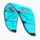 Kitesurfingový drak Duotone Rebel D/LAB Turquoise/Grey