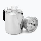 Cestovní překapávač GSI Outdoors Glacier Stainless 3 Cup Perc W/Silicone Handle polished