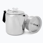 Cestovní kávovar GSI Outdoors Glacier Stainless 6 Cup Perc W/Silicone Handle polished