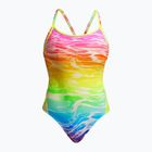 Dámské jednodílné plavky Funkita Diamond Back One Piece lake acid