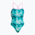 Funkita Strapped In One Piece dámské jednodílné plavky teal wave