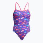 Dámské jednodílné plavky Funkita Single Strap One Piece doggie paddle