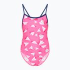 Dětské jednodílné plavky Funkita Single Strap One Piece paper pink