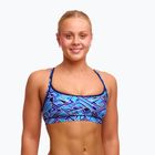 Horní díl plavek Funkita Sports Top blue bits
