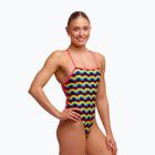 Dámské jednodílné plavky Funkita Strapped In One piece rainbowie
