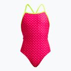 Dětské jednodílné plavky Funkita Strapped In One Piece pink proton