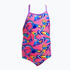 Dětské jednodílné plavky Funkita Printed One Piece sweet surfers