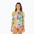 Dámský neopren na plavání Rip Curl G-Bomb 1.5 mm Full Zip Springsuit multicolor