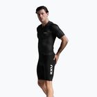 Pánská tritlonová kombinéza  2XU Aero Hex Sleeved black/white