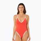 Dámské jednodílné plavky Rip Curl Classic Surf red