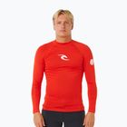 Pánské plavecké triko s dlouhým rukávem Rip Curl Waves Upf Perf lava red