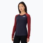 Dámská termoakční mikina Mons Royale Icon Raglan cherry/ 9 iron