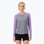 Dámská termoakční mikina Mons Royale Icon Raglan grey heather/ lupin