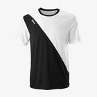 Pánské tenisové tričko Wilson Team II Crew bílo-černé WRA794001