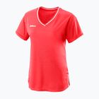 Dámské tenisové tričko Wilson Team II V-Neck orange WRA795309