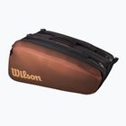 Wilson Super Tour 15Pk Pro Staff Tenisový bag V14.0 hnědý WR8021901001