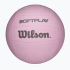 Volejbalový míč Wilson Soft Play pink velikost 5