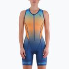 Dámská triatlonová kombinéza Synergy Pro Sleeveless Racerback Trisuit orange wave
