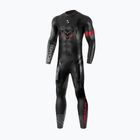Pánská triatlonová neoprenová kombinéza Synergy Adrenaline Full Sleeve 5 mm black/red