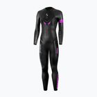 Dámská triatlonová neoprenová kombinéza Synergy Endorphin Full Sleeve 5/3 mm black/pink