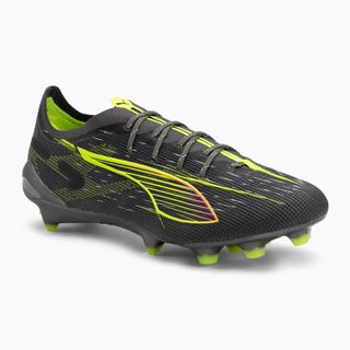 Pánské kopačky PUMA Ultra 5 Ultimate FG matte aged silver/yellow alert/sun struck