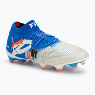 Pánské kopačky PUMA Future 8 Ultimate Forever FG white/ultra blue/feather gray/puma black/glowing red