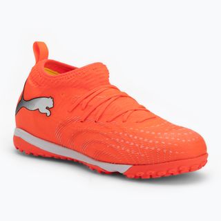 Kopačky PUMA Future 9 Match TT + Mid Jr glowing red/puma white/puma black/puma silver