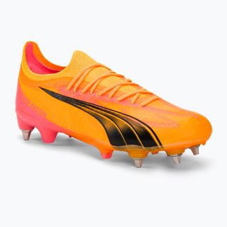 Fotbalové boty PUMA Ultra Ultimate MxSG sunset glow/puma black/sun stream Fotbalové boty PUMA Ultra Ultimate MxSG sunset glow/puma black/sun stream