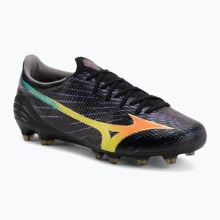 Kopačky Mizuno Alpha III Japan FG black/lava orange/evening primrose