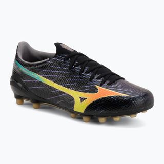 Kopačky Mizuno Alpha III Japan AG black/lava orange/evening primrose