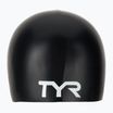 Dětská plavecká čepice TYR Wrinkle-Free Silicone black