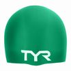 Plavecká čepice TYR Wrinkle Free green