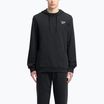Pánská mikina Reebok Identity Small Logo Hoodie black/white/vector red