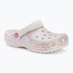 Crocs Classic Glitter Clog dětské žabky bianco sporco