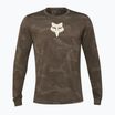 Pánské cyklistické tričko Longsleeve Fox Racing Ranger Tru Dri dirt brown