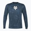 Pánské cyklistické tričko Longsleeve Fox Racing Ranger Tru Dri dark vintage blue