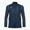 Pánská fotbalová bunda Nike Park 20 Rain Jacket obsidian/white/white