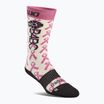 Dámské snowboardové ponožky ThirtyTwo B4BC Merino pink/white