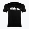Pánské tenisové tričko Wilson Team Graphic black script