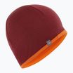 Zimní čepice Icebreaker Pocket Hat port/blaze