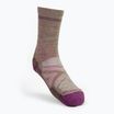 Smartwool Hike Light Cushion Crew hnědé trekové ponožky SW001573880