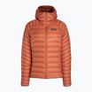 Dámská péřová bunda Patagonia Down Sweater Hoody burl red