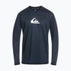 Pánské plavecké tričko Longsleeve Quiksilver Solid Streak navy blazer/white 