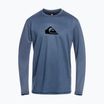 Pánské plavecké tričko Longsleeve Quiksilver Solid Streak navy blazer/white 