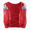 Běžecká vesta Salomon Advance Skin 12 Set flame scarlet/haude red